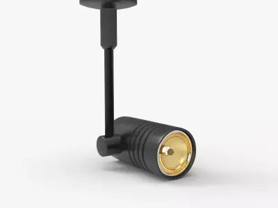 Hanging Lamp 08 Low-poly 3D model