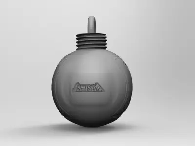 Bola de navidad-caballeros del zodiaco- ANDROMEDA 3D print model