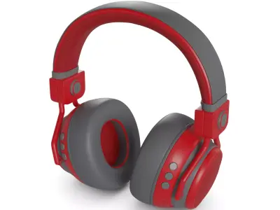 Sport headphones 3D model