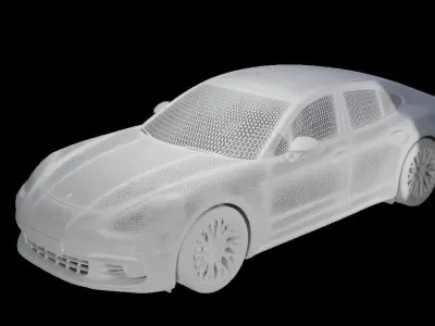 Porche Panamera S4 3D model