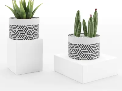 Decorative vase 432  003 3D model