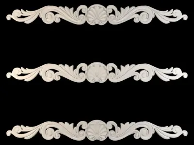  Decorative Ornaments - 04 3D model