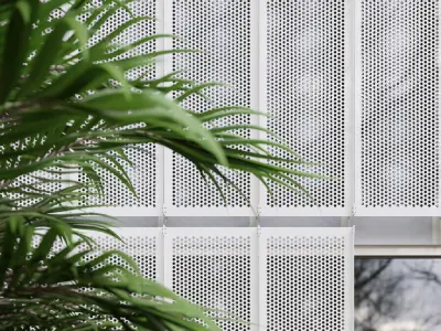 Perforated panels 3D model