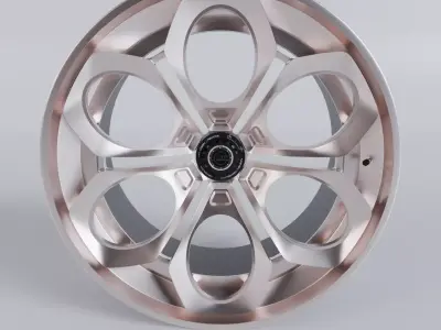 AL13 R110 Centerlock wheel 3D model
