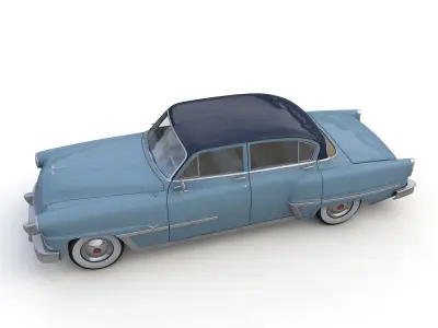 Desoto Firedome Sedan 1953 3D model