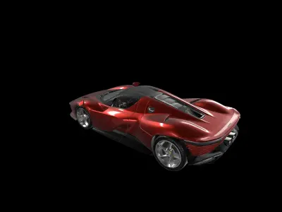 Ferrari Daytona 3D model