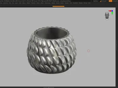 vase 3d print 263  3D print model