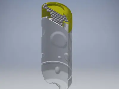 Ktron bottle 3D model