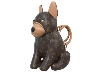 Louis Vuitton Pooch Bag Low-poly 3D model