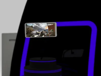 Mobile Gaming pod concept01 3D model