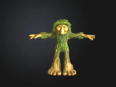 Brr Brr Patapim 3d Low-poly 3D model
