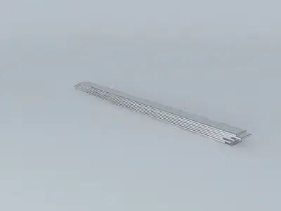 wave panel Free 3D model