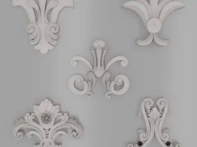 Trim Ornament 92  3D model
