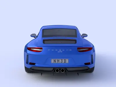 2018 Porsche 911 GT3 Touring 3D model