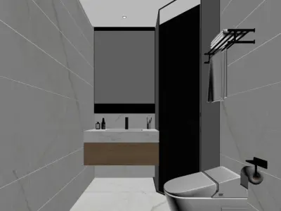 bedroom 3D model purchase