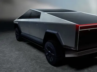 cyeber truck 3D model