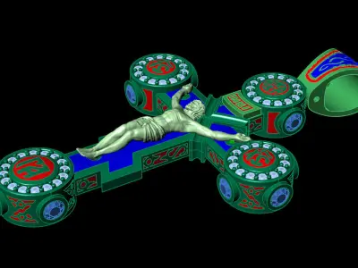 Cross G0394 3D print model