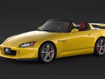 Honda S2000 ap2 CR 3D model