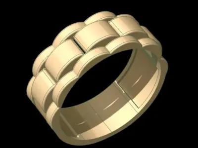Luxury Sport Ring 3D print model