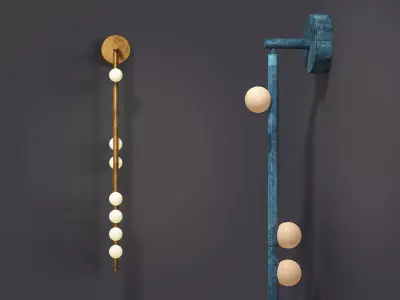 Drop DSS0701 Wall Lamp 3D model