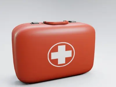 First aid kit  3D model