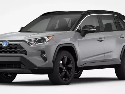 Toyota RAV4 Hybrid 2019 3D model