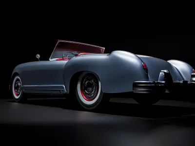 Nash Healy 1952 3D model