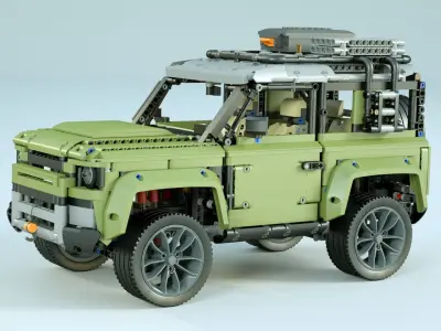 LEGO Jeep 4x4  3D model