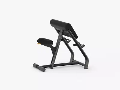 Technogym Pure Scott Bench 3D model