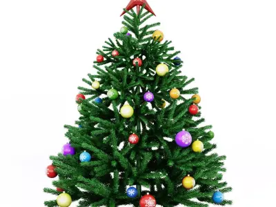 Christmas Tree green 2016 3D model