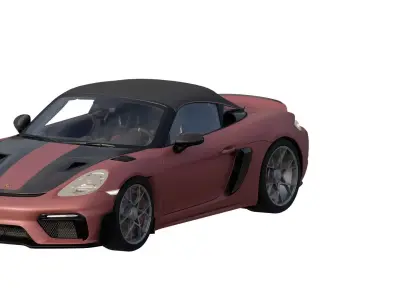 PORSCHE 718 SPYDER RS 3D model