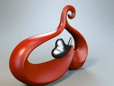 Black Hear m1 P 3D print model