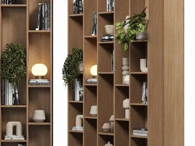 110 bookcase 110 3D model