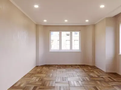 Empty interior 3D model