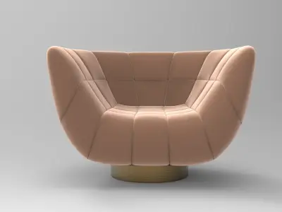 Leaf Armchair 3D model