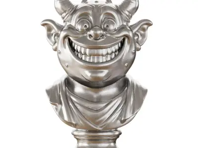 Charming monster sculpture 3D model