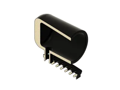 Pressure Gauge Holder Audi A4 B6  B7  3D print model