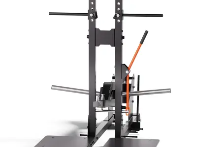 ATX Belt Squat-Dip - Squat Dip Machine 3D model