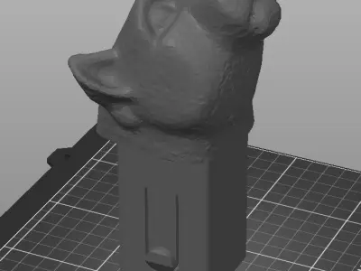 Penn State University Nittany Lion Trailer Hitch Plug Cap 3D print model