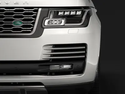 Range Rover Vogue SE LWB L405 2018 3D model