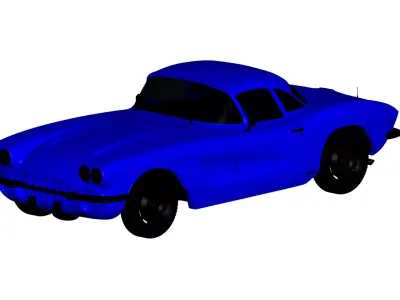 Chevrolet Corvette 1964 3D model