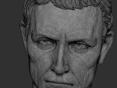 Caesar Bust Printable 3D print model