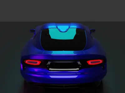 Dodge Viper Srt 2015 3D model