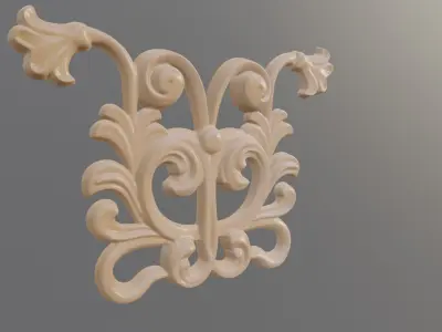 Flower Decor 3D print model 19