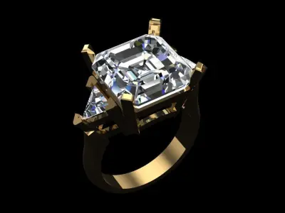 Graff Ring 3D print model