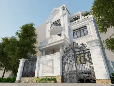 NEO CLASSIC VILLA 02 3D model