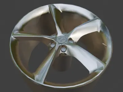 Ferrari Monza SP2 OEM Wheels 3D Print Ready 3D print model