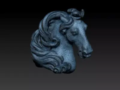 Horse Head 3D model