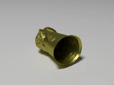 Achaemenid Ram Rhyton Low-poly 3D model