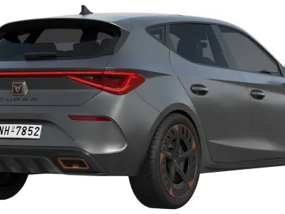 CUPRA Leon 5 door 2021 3D model